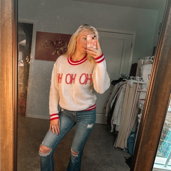 HO HO HO CHRISTMAS SWEATER - Picture 3 of 3